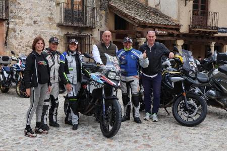 Imagen La ‘Segovia Rider Day’ de la Diputación muestra a más de un centenar y medio de moteros procedentes de Andalucía, Cataluña o Navarra los encantos paisajísticos de la provincia