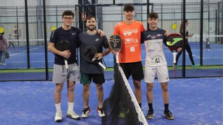 Imagen Las parejas ganadoras en la primera jornada del Circuito Provincial de Pádel Indoor de la Diputación cambian de compañeros para la segunda cita del campeonato